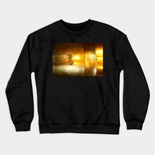 At peace, Buddha Torso, Wat Po, Bangkok, Thailand Crewneck Sweatshirt